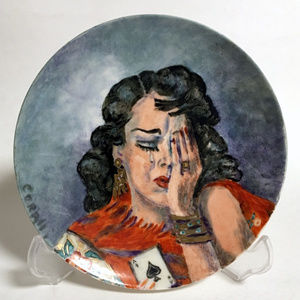 Hand Painted Decorative Plate